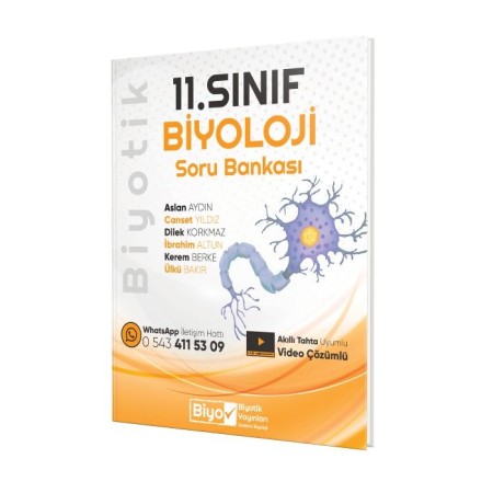 BİYOTİK 11.SINIF SORU BANKASI BİYOLOJİ - 2026