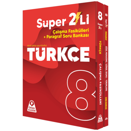 8. Sınıf Süper İkili Türkçe Seti - Örnek Akademi 2026