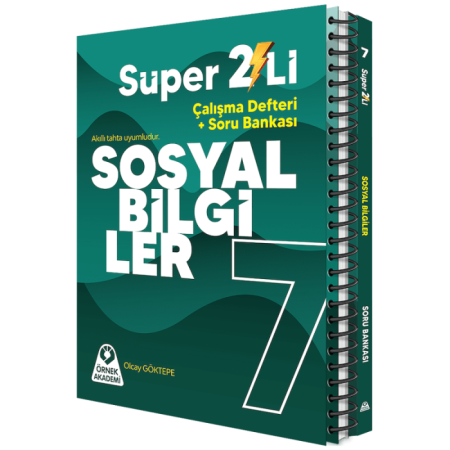 7. Sınıf Süper İkili Sosyal Bilgiler Seti | 2026
