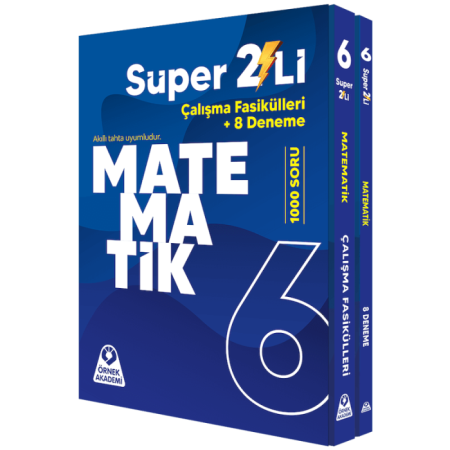 6. Sınıf Süper İkili Matematik Seti - 2026