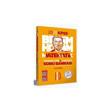 2025 KPSS Matematik Tamamı Çözümlü Soru Bankası Benim Hocam