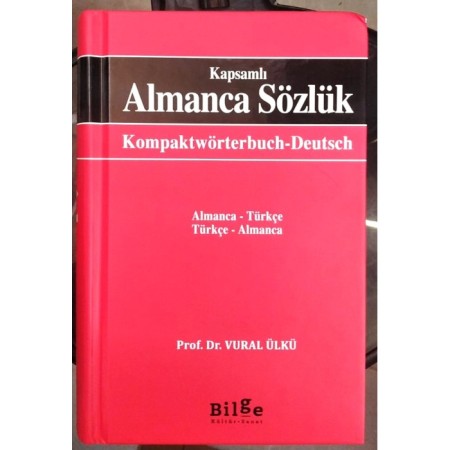 Kapsamlı Almanca Sözlük Vural Ülkü Bilge Kültür Sanat