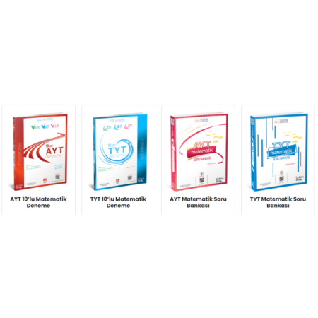 345 Yayınları TYT AYT Matematik Soru ve Deneme Seti