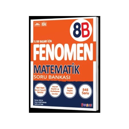 8. Sınıf LGS Fenomen Matematik B Soru Bankası