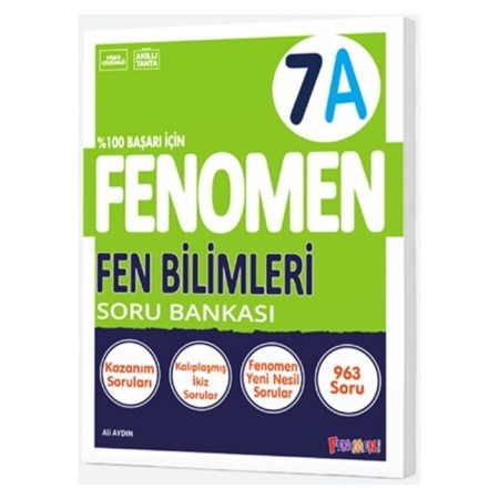 7. Sınıf Fen Bilimleri A Fenomen Soru Bankası
