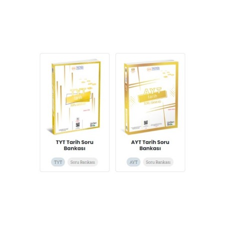 345 Yayınları TYT AYT Tarih Soru Seti / 2024