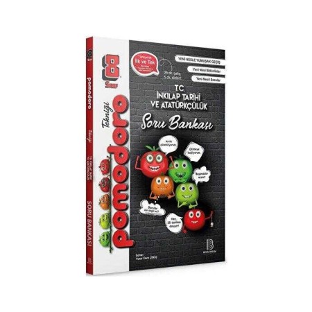 Benim Hocam Yayınları 8. Sınıf Pomodoro T.C. İnkılap Tarihi ve Atatürkçülük Soru Bankası