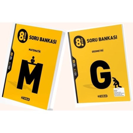 HIZ 8. SINIF LGS GEOMETRİ SORU BANKASI & LGS Matematik Soru Bankası
