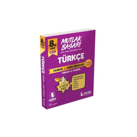 Mutlak Başarı LGS Türkçe Fasikül + Soru Bankası