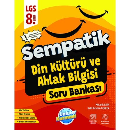 8. Sınıf Sempatik LGS Din Kültürü ve Ahlak Bilgisi Soru Bankası