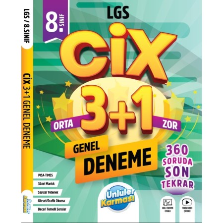 Ünlüler Karması Cix 3+1 LGS Deneme