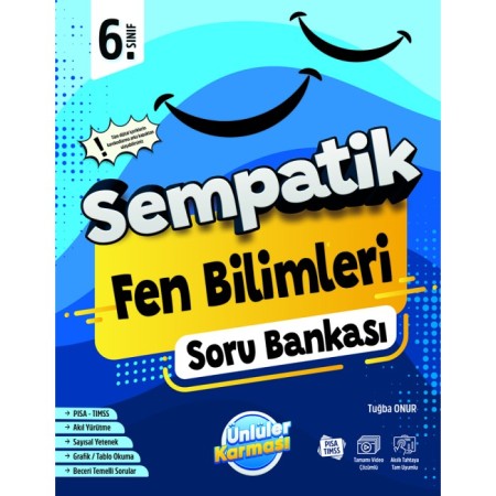 6. Sınıf Sempatik Fen Bilimleri Soru Bankası