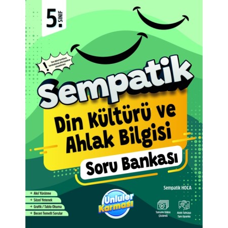 5. Sınıf Sempatik Din Kültürü ve Ahlak Bilgisi Soru Bankası 2025