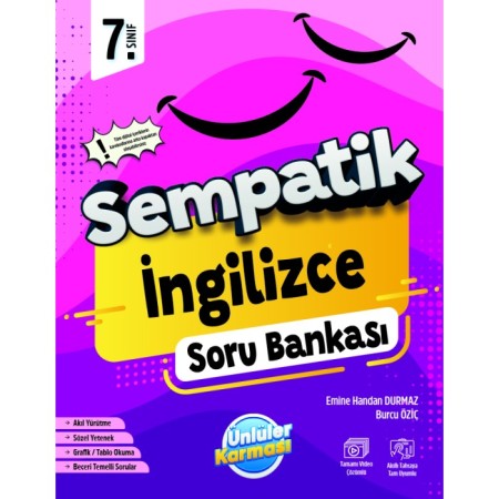 7. Sınıf Sempatik İngilizce Soru Bankası Ünlüler Karması 2026