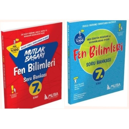 7. Sınıf Fen Bilimleri Soru Bankası ve Yazılı Hazırlık Seti | MUBA