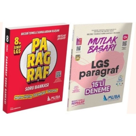 8. Sınıf LGS Paragraf Soru Bankası ve LGS Paragraf Deneme