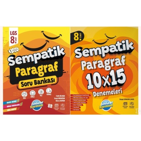 LGS Paragraf Soru Bankası ve LGS Paragraf Deneme | Set Ünlüler Karması 2025