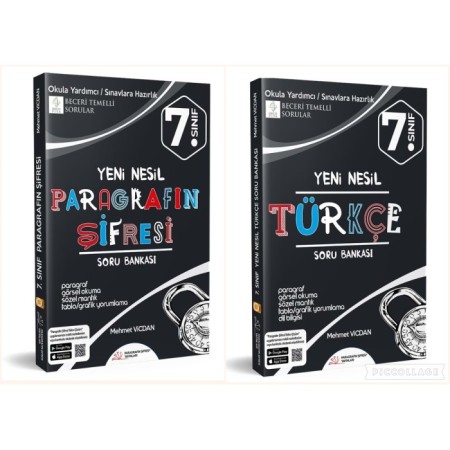 7. Sınıf Türkçe Set & 7. Sınıf Paragraf Soru Bankası