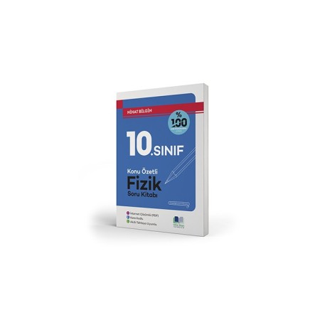 Nihat Bilgin 10. Sınıf Fizik Soru Kitabı (Tamamı Çözümlü)