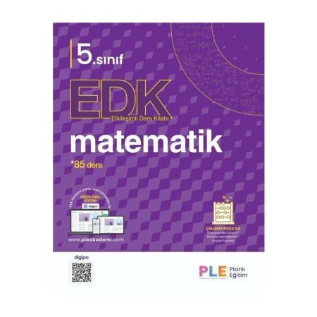 5. Sınıf Matematik Etkileşimli Ders Kitabı Set 2025 PLE Yayınları