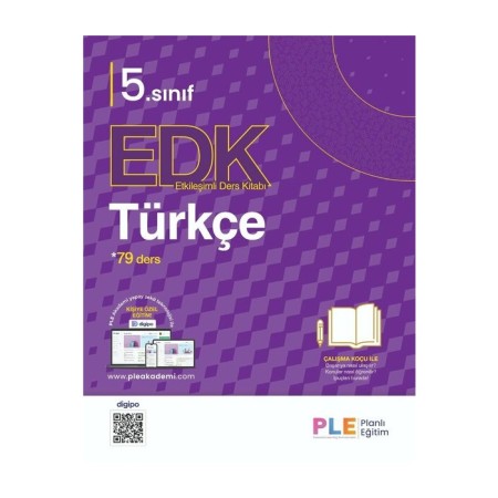 PLE - 5.Sınıf - Türkçe Etkileşimli Ders Kitabı - Set 2025