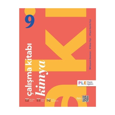 PLE - 9.Sınıf - Çalışma Kitabı - Kazanım Denemeleri - Kimya 2025