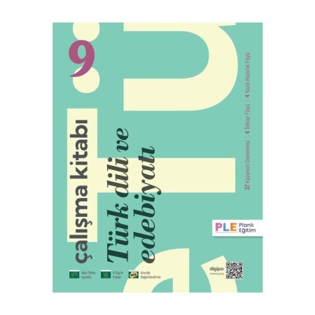 PLE - 9. Sınıf - Çalışma Kitabı - Kazanım Denemeleri - Türk Dili ve Edebiyatı 2025