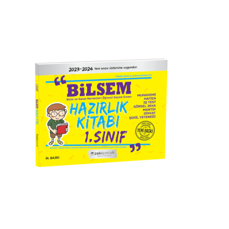 1. Sınıf Bilsem Hazırlık Kitabı