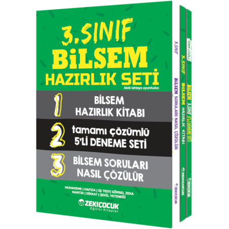 3. Sınıf Bilsem Hazırlık Seti