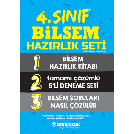 4. Sınıf Bilsem Hazırlık Seti