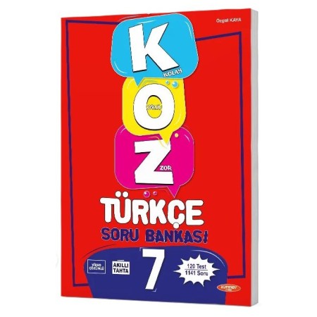 FENOMEN 7. SINIF (Kolay – Orta – Zor) Türkçe Soru Bankası