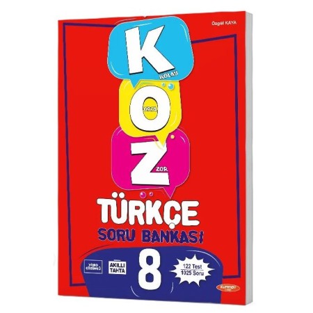 FENOMEN 8. SINIF LGS Türkçe Soru Bankası KOZ (Kolay – Orta – Zor)