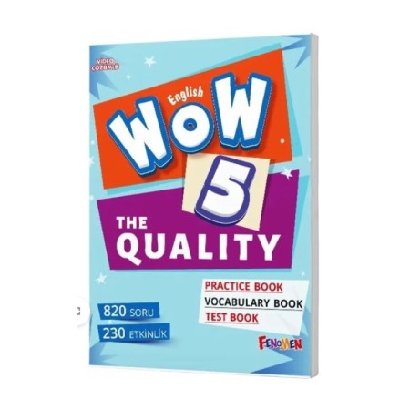5. Sınıf The Quality + Practice Book + Vocabulary Book + Test Book