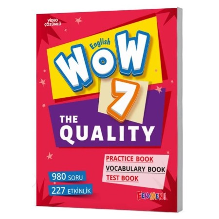 7. Sınıf The Quality + Practice Book + Vocabulary Book + Test Book