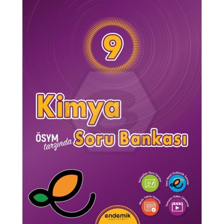 9. Sınıf Kimya Soru Bankası Endemik Yayınları - 2025