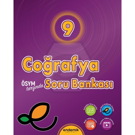 9. Sınıf Coğrafya Soru Bankası Endemik Yayınları - 2025 