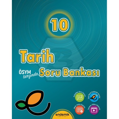 10. Sınıf Tarih Soru Bankası Endemik Yayınları - 2025