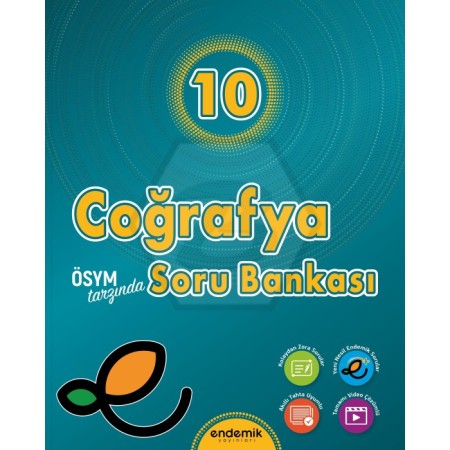 10. Sınıf Coğrafya Soru Bankası Endemik Yayınları - 2025