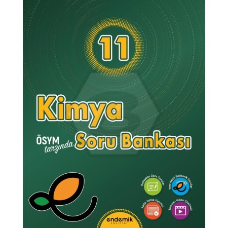 11. Sınıf Kimya Soru Bankası Endemik Yayınları - 2025