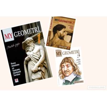 My Geometri 1 -2 - 3 cilt / My Geometri 3 lü Set