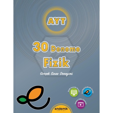 AYT Fizik 30' lu Deneme Sınavı -2025 Endemik Yayınları