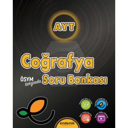AYT Coğrafya Soru Bankası - 2025 Endemik Yayınları