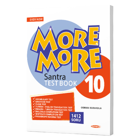10. Sınıf İngilizce More & More 10 Santra Test Book