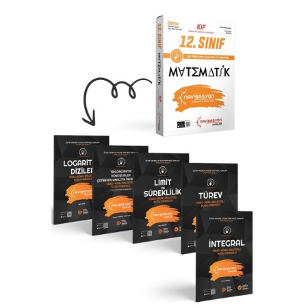12. Sınıf Matematik KİF Seti (Kademeli İlerleme Fasikülleri)