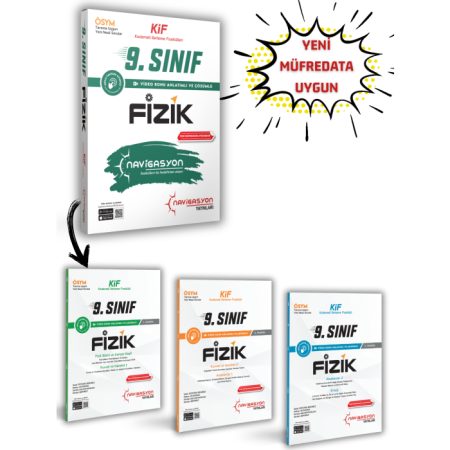 9. Sınıf Fizik KİF Seti (Yeni Müfredata Uygundur)