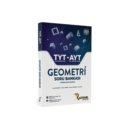 TYT-AYT Geometri Soru Bankası (Formüllerle Destekli-Video Çözümlü)