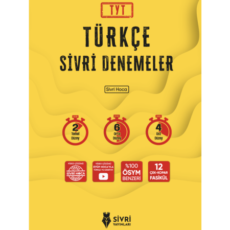 TYT Türkçe Denemeler | Sivri Yayınları 2025
