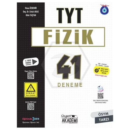 TYT FİZİK  Deneme ÜÇGEN AKADEMİ