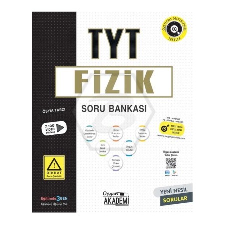 TYT FİZİK Soru Bankası ÜÇGEN AKADEMİ
