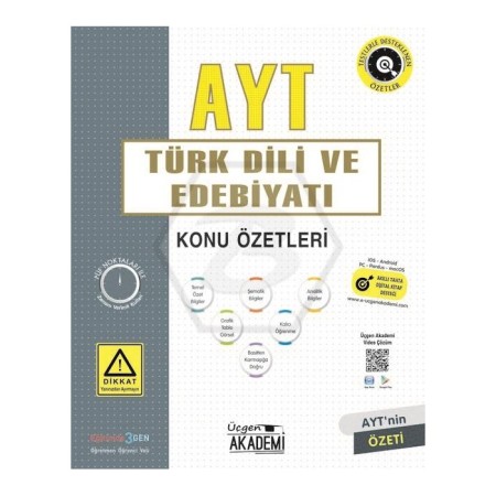 AYT EDEBİYAT - Konu Özeti
